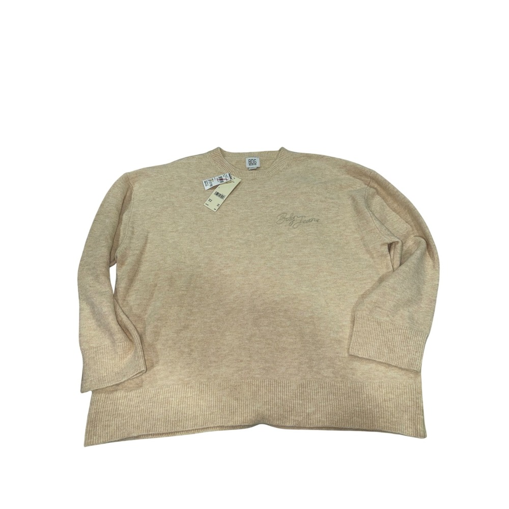 BDG Urban Outfitters Crewneck Long Sleeve Sweater "Bdg Jeans" Embroidery‎ Size S